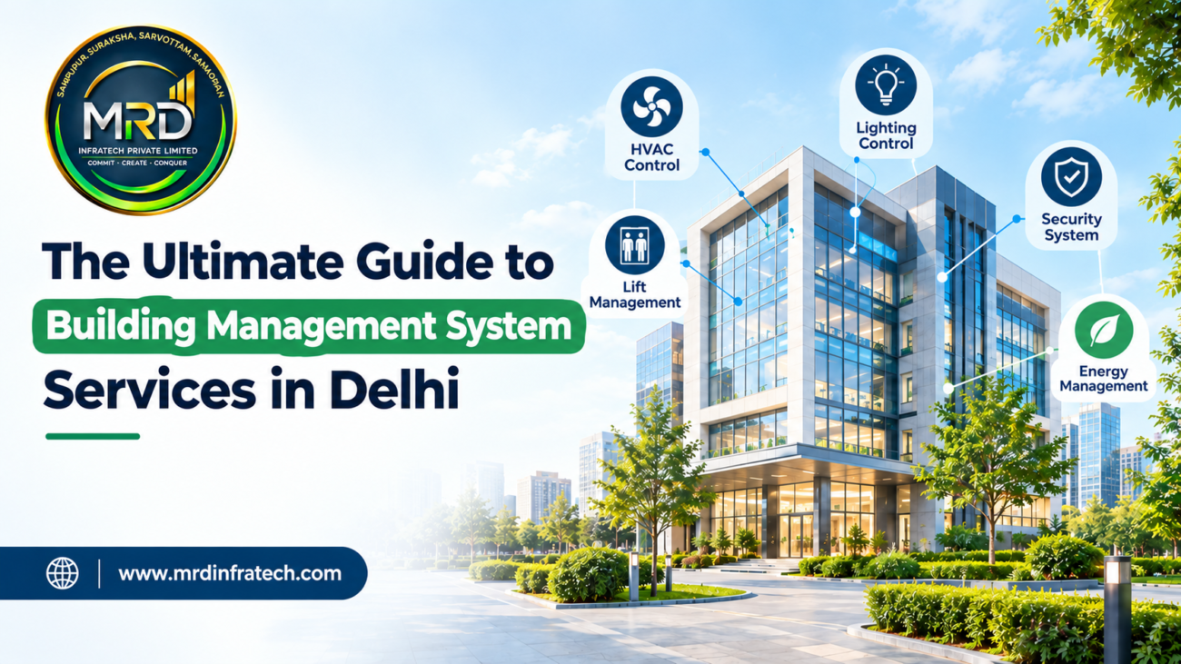 Building management system services in Delhi by MRD Infratech